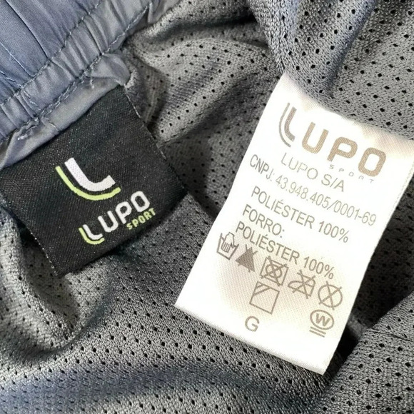 Lupo Sport Activewear Lightweight Jogger Gym Tract Pants Lined Size L/G  Gray - Picture 12 of 12